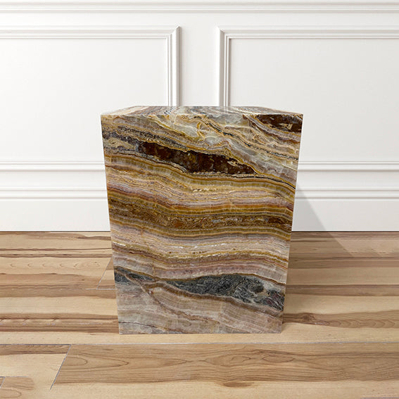 Brown Onyx Cube