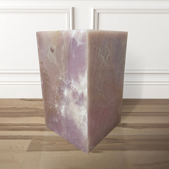 Pink Onyx Cube