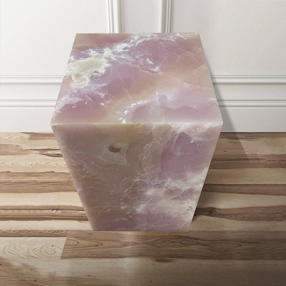 Pink Onyx Cube